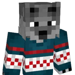 guncraftMC Minecraft avatar bust