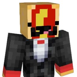 gunhader Minecraft avatar bust