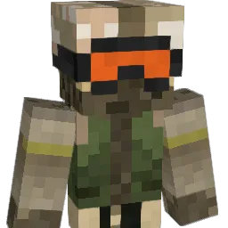 gunneross247 Minecraft avatar bust