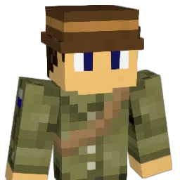 gunning33 Minecraft avatar bust