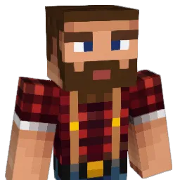 gurnter Minecraft avatar bust