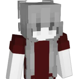 guttering Minecraft avatar bust