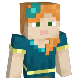 gwenPineapple Minecraft avatar bust