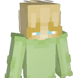 gxmered Minecraft avatar bust