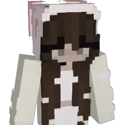 h2llk1tty Minecraft avatar bust