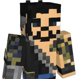 h4lmoh Minecraft avatar bust
