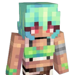 haaah Minecraft avatar bust
