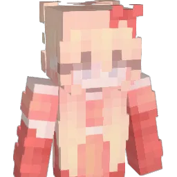 haanbee Minecraft avatar bust