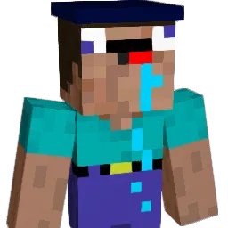 haengengeblieben Minecraft avatar bust