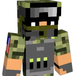 hafcom Minecraft avatar bust