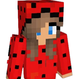 hairbobble Minecraft avatar bust
