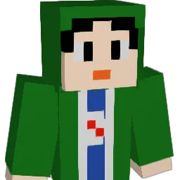 hajimekko Minecraft avatar bust