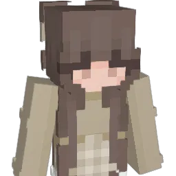 halfxperson Minecraft avatar bust