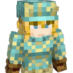 hallelujahh Minecraft avatar bust