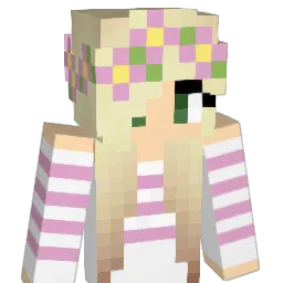 hallerina Minecraft avatar bust