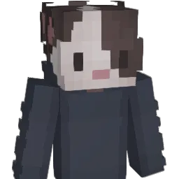 halloaki Minecraft avatar bust