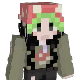 hamearis Minecraft avatar bust