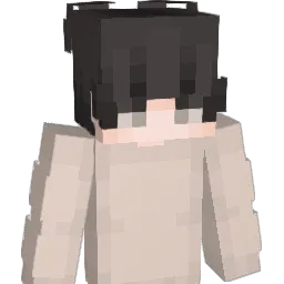 hanbeann Minecraft avatar bust