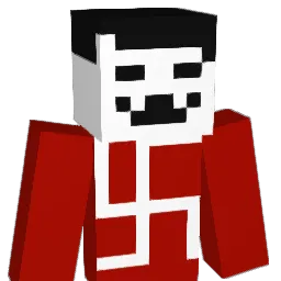 handwerklicher Minecraft avatar bust