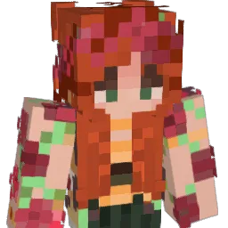 hannabie Minecraft avatar bust
