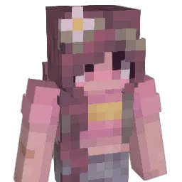 hannahelle Minecraft avatar bust
