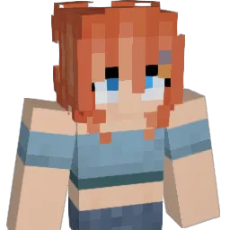 hannamie Minecraft avatar bust
