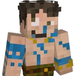 hansauph Minecraft avatar bust