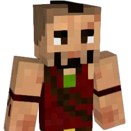 happyknife Minecraft avatar bust