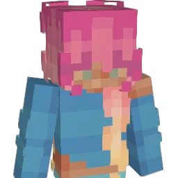 happylook Minecraft avatar bust