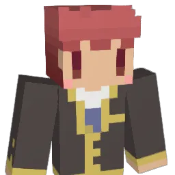 haraguromegane Minecraft avatar bust