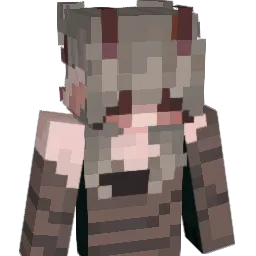 hauntliing Minecraft avatar bust