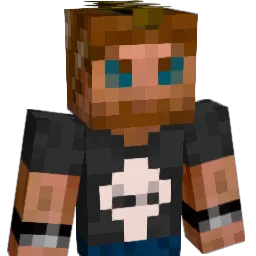 havok87 Minecraft avatar bust