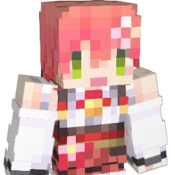 haya24 Minecraft avatar bust
