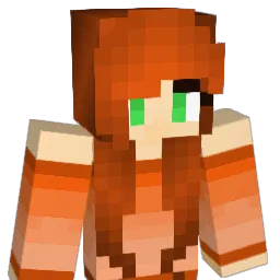hazelhues Minecraft avatar bust