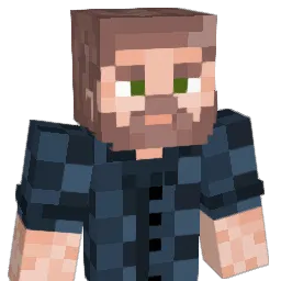 hazybadger Minecraft avatar bust