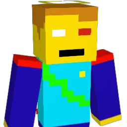 he77789 Minecraft avatar bust