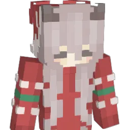 heartpurin Minecraft avatar bust