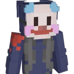 hecklestheclown Minecraft avatar bust