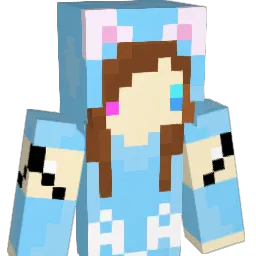 heheenana Minecraft avatar bust