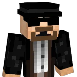 heishenberg Minecraft avatar bust