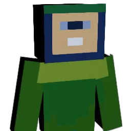 heisneberg Minecraft avatar bust