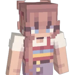 heliheart Minecraft avatar bust