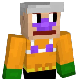 hellafein Minecraft avatar bust