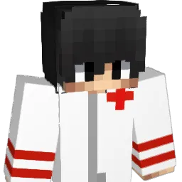 hellbov Minecraft avatar bust