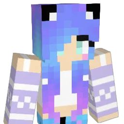 hellokittypeach Minecraft avatar bust