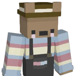 hellovio Minecraft avatar bust