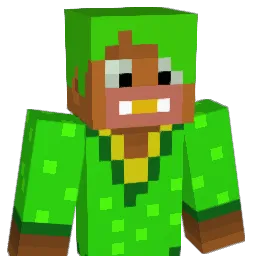 helobe Minecraft avatar bust
