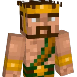 hercraftes Minecraft avatar bust
