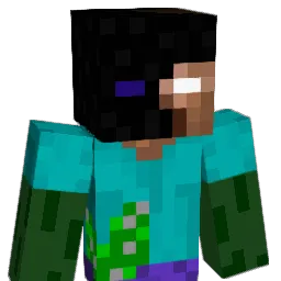 herobine196 Minecraft avatar bust