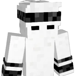 heroina Minecraft avatar bust
